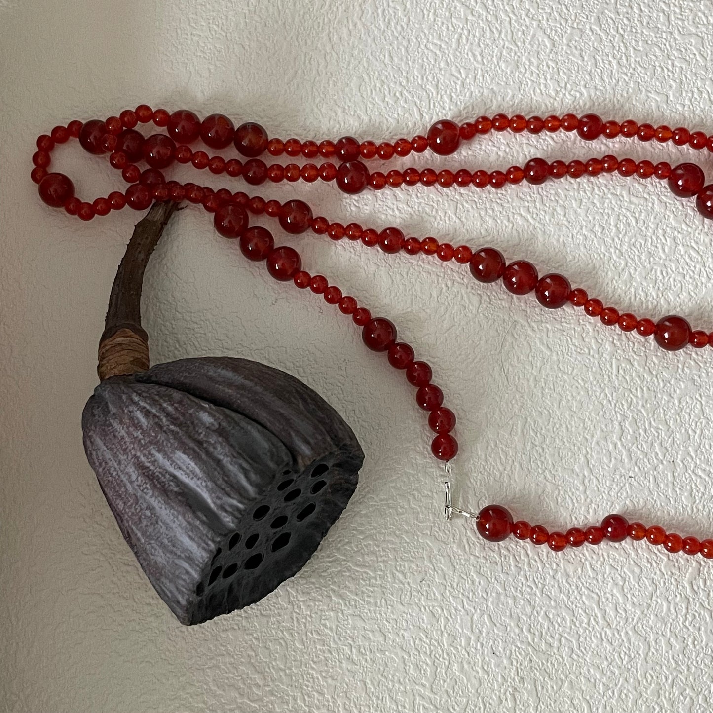 Red agate double layer necklace - Fortune Necklace - Manifest Lucky Necklace -Increase luck and Success -Improves physical strength Fairysbox