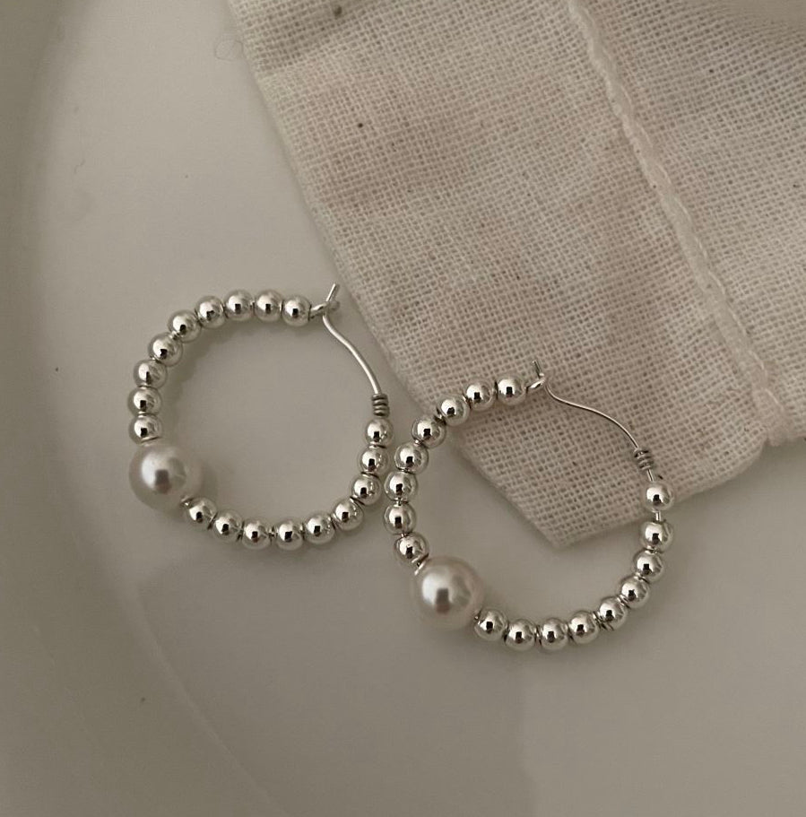 Silver EarHoops