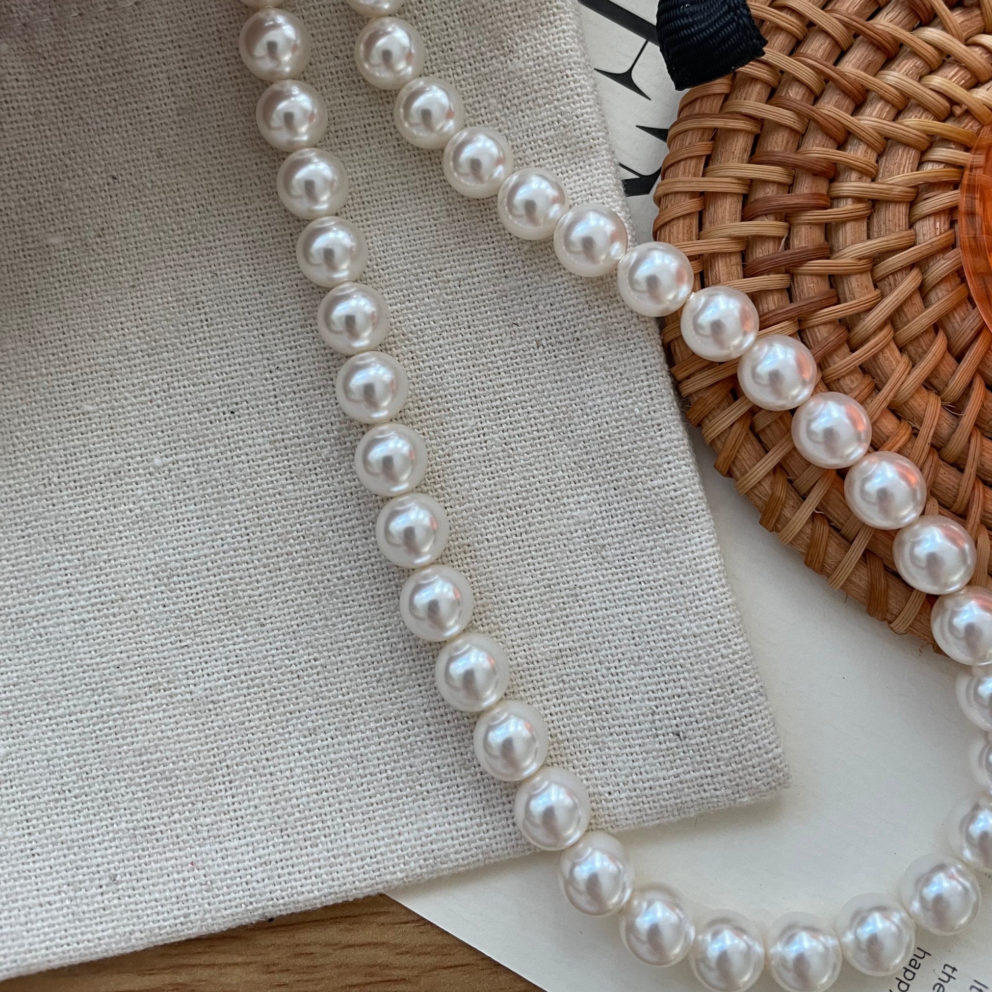 Swarovski pearl necklace Fairysbox