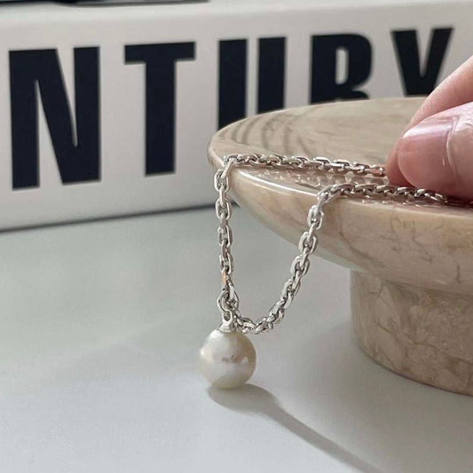 White Baroque Pearl Bracelet Fairysbox